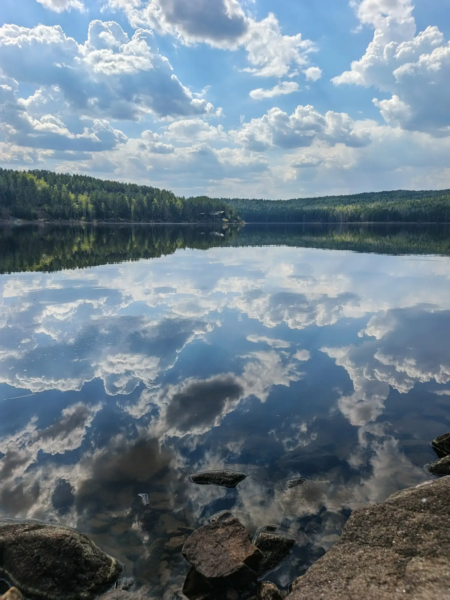 Один жаркий, майский день в городе Качканар.
