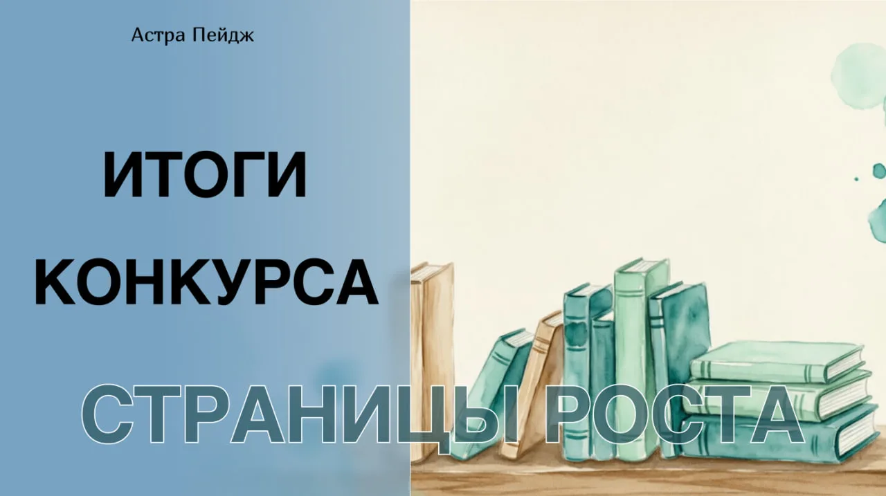 📚 ИТОГИ КОНКУРСА «СТРАНИЦЫ РОСТА» ✨
