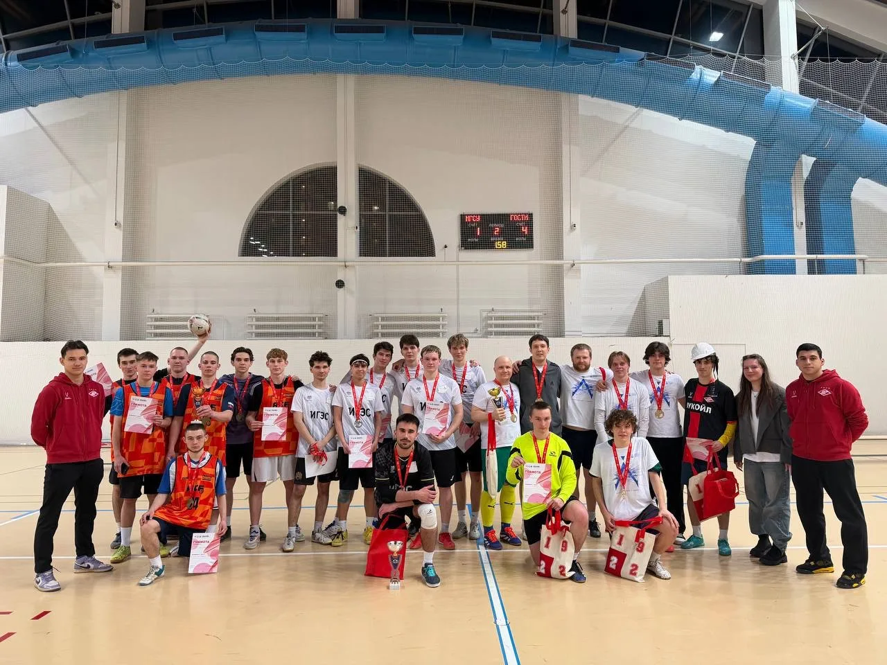 ⚽️ИТОГИ ТУРНИРА НИУ МГСУ ПО ФИДЖИТАЛ ФУТБОЛУ «СТРОИМ БУДУЩЕЕ ВМЕСТЕ», ПОСВЯЩЕННЫЙ 105-Л...