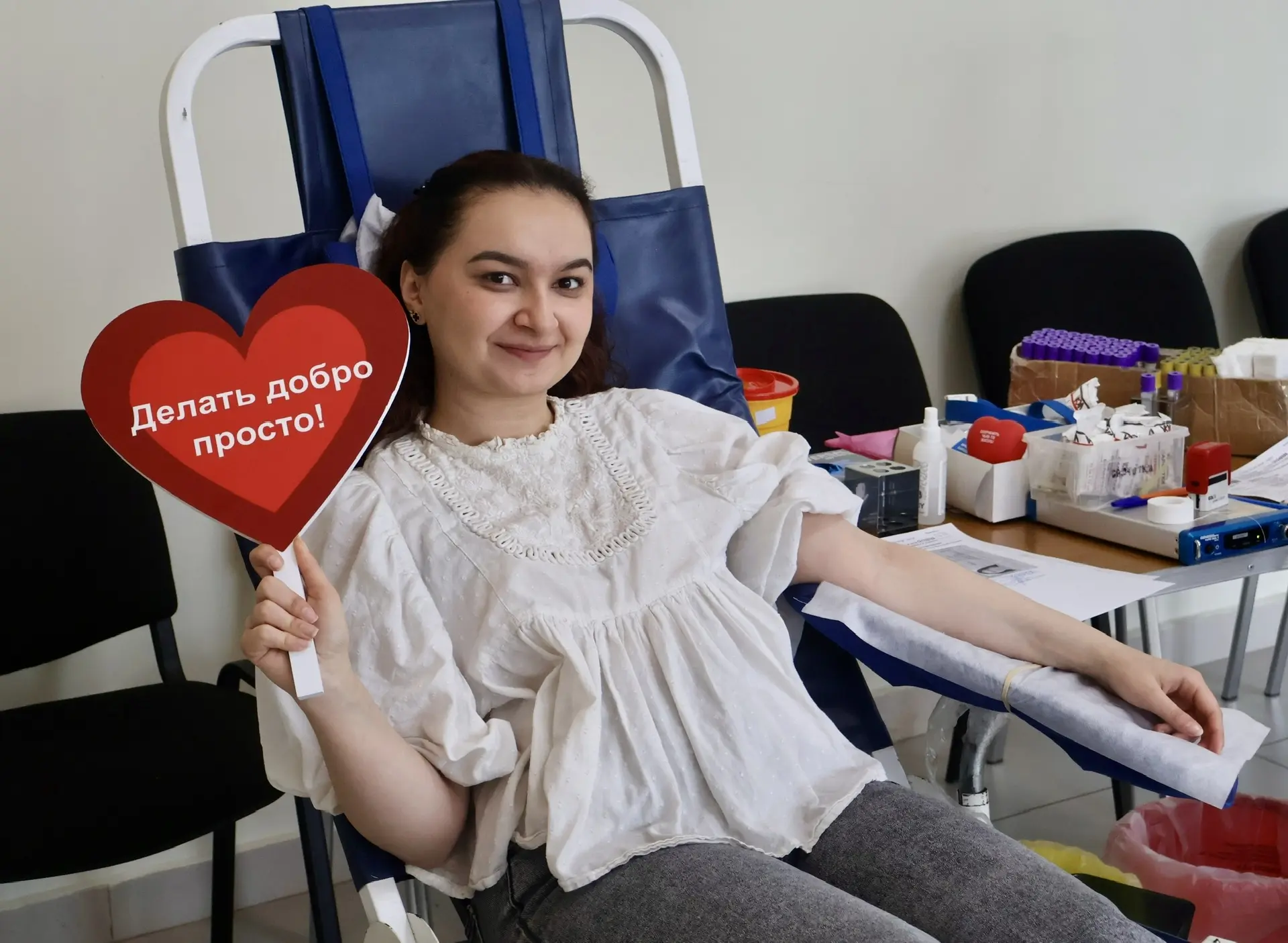 День донора: Сдай кровь – спаси жизнь!  В Московском областном филиале Президентской академии прошел
