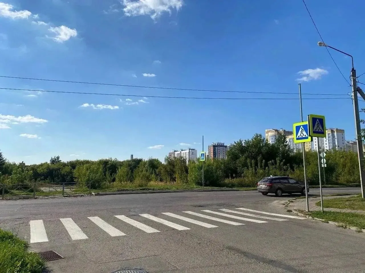 ⚡️На пересечении улиц Емлютина и Разведчика Воробьева установили новый пешеходный переход
