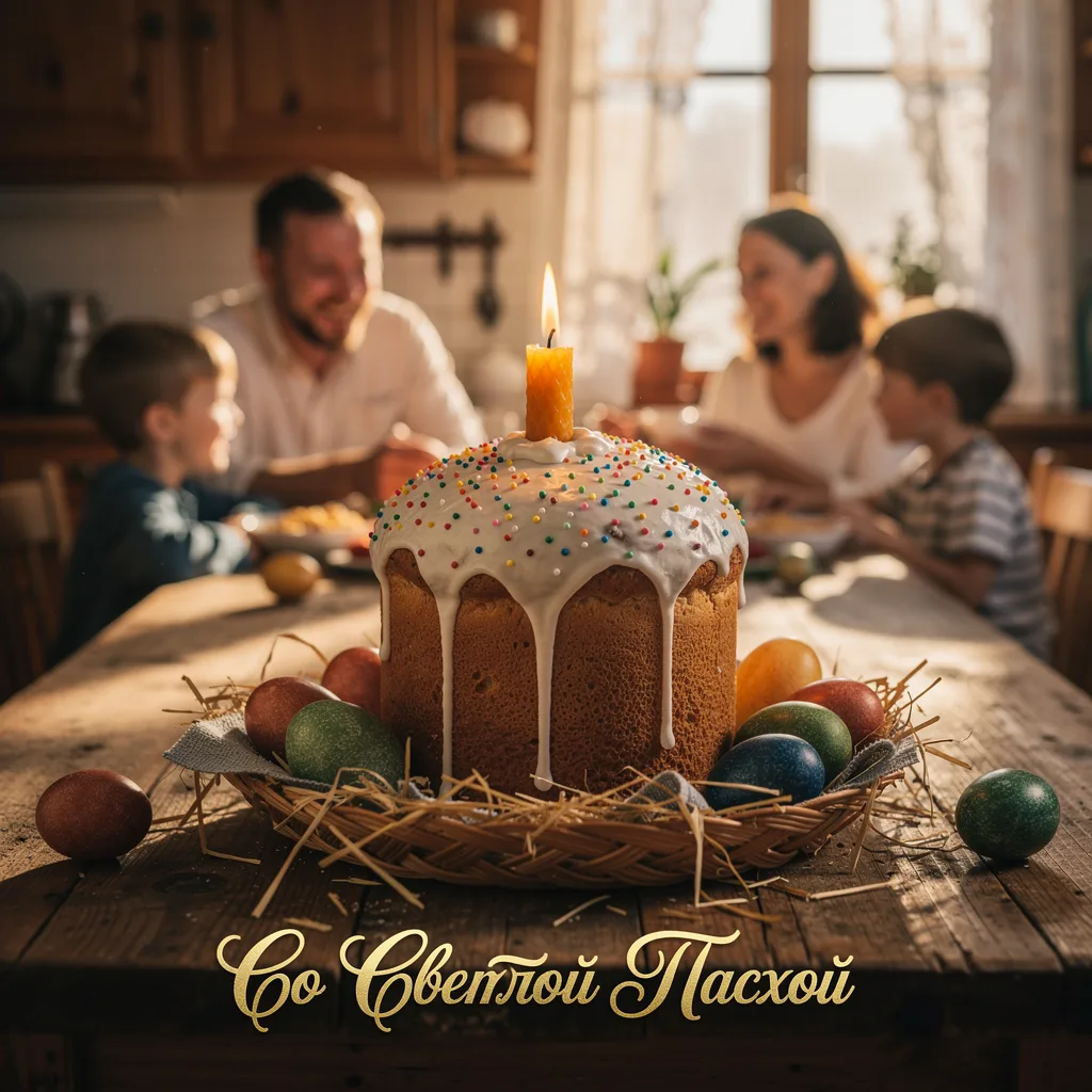 С праздником Светлой Пасхи 🕊️✨