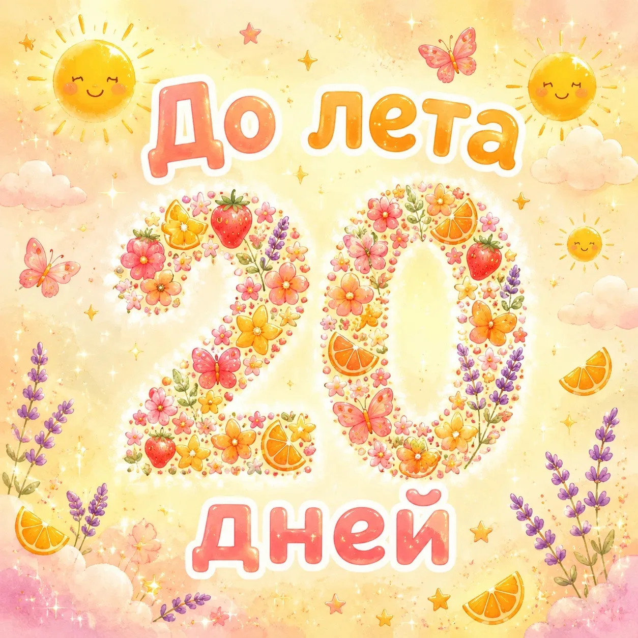 Уважаемые родители! 

До лета — 20 дней! 🥳

Представляете? Уже совсем скоро нас ждут сандалии, пана