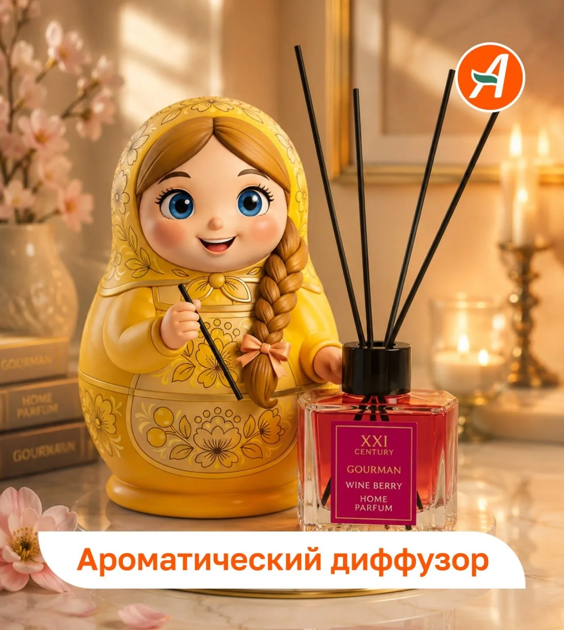 🌞🍁🕯 Уже август пахнет сентябрем, а ваш дом  приятными нотами ароматов наших диффузоров.