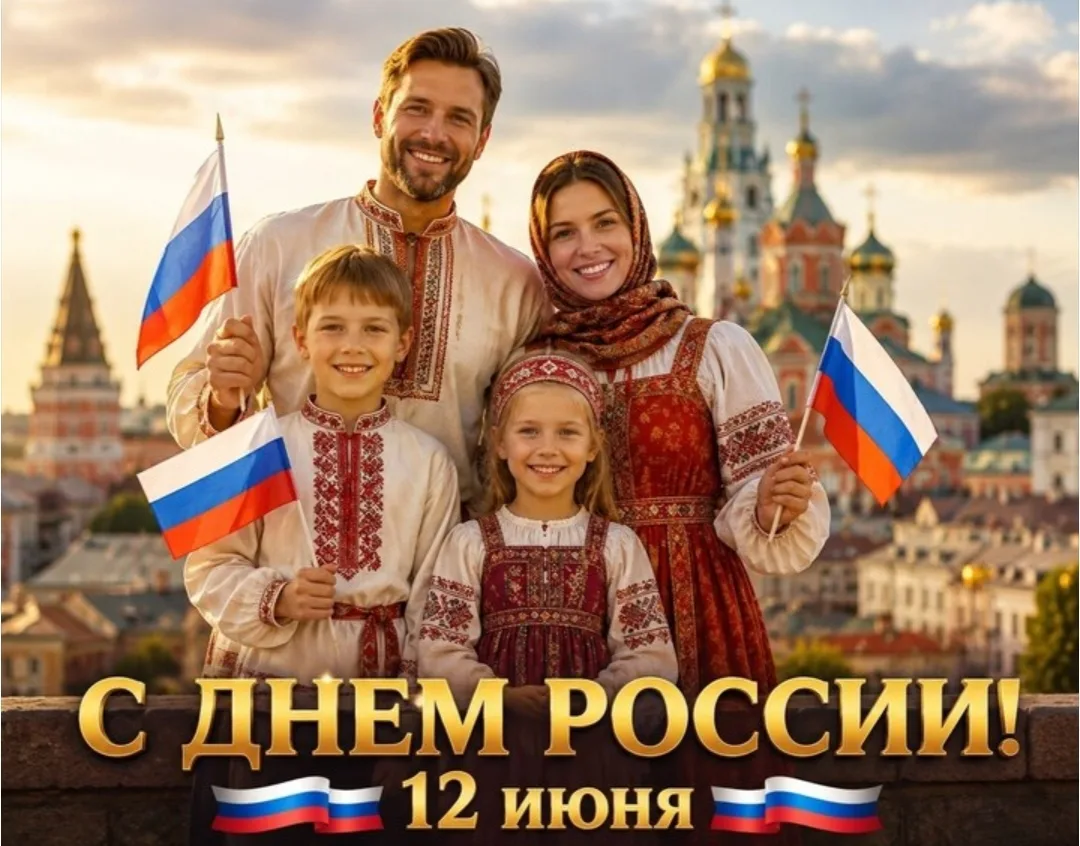 Уважаемые друзья!🇷🇺
Примите искренние поздравления с Днём России от коллектива МБОУ СОШ √5 г.Михай