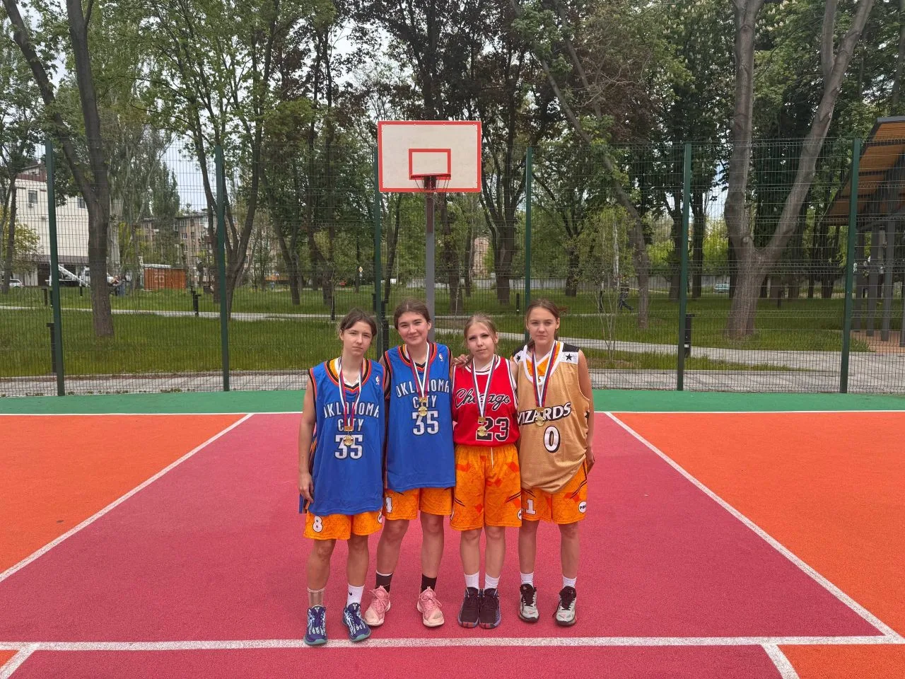 🏀✨ Ученица 10-А класса Гончаренко Екатерина в составе команды «Леди-Баскет» приняла участие в Турни