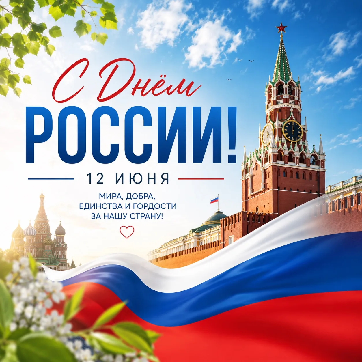 С Днём России! 🇷🇺
