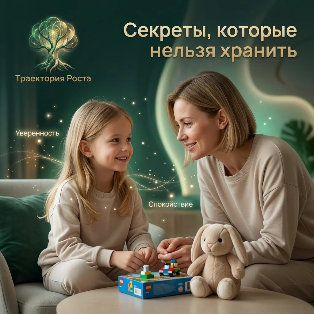 🟢⬆️ Есть секреты, которые ребёнок не должен обещать хранить даже лучшему другу