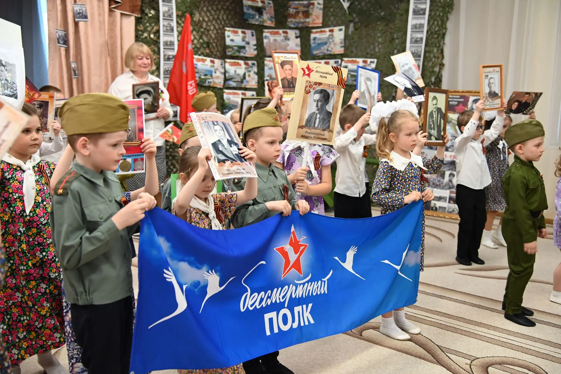 Великому подвигу жить в веках!  🕊️ В преддверии Дня Великой Победы в дошкольном отделении 4 состояли