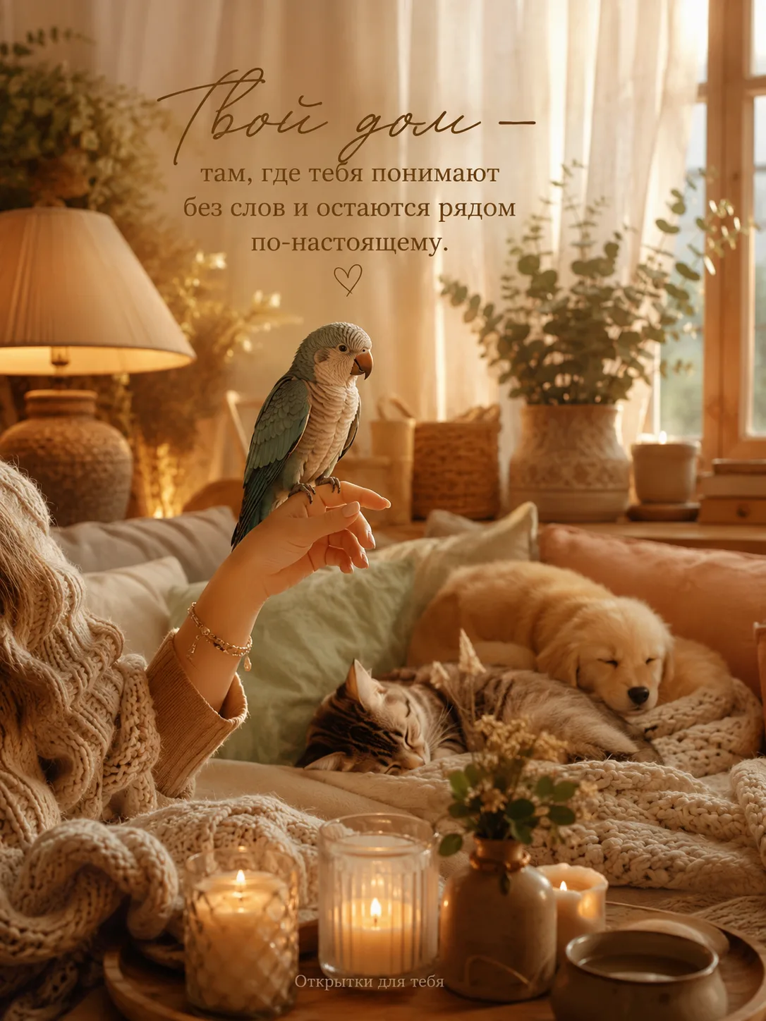 ОТКРЫТКА ДЛЯ ТЕБЯ⁠💌