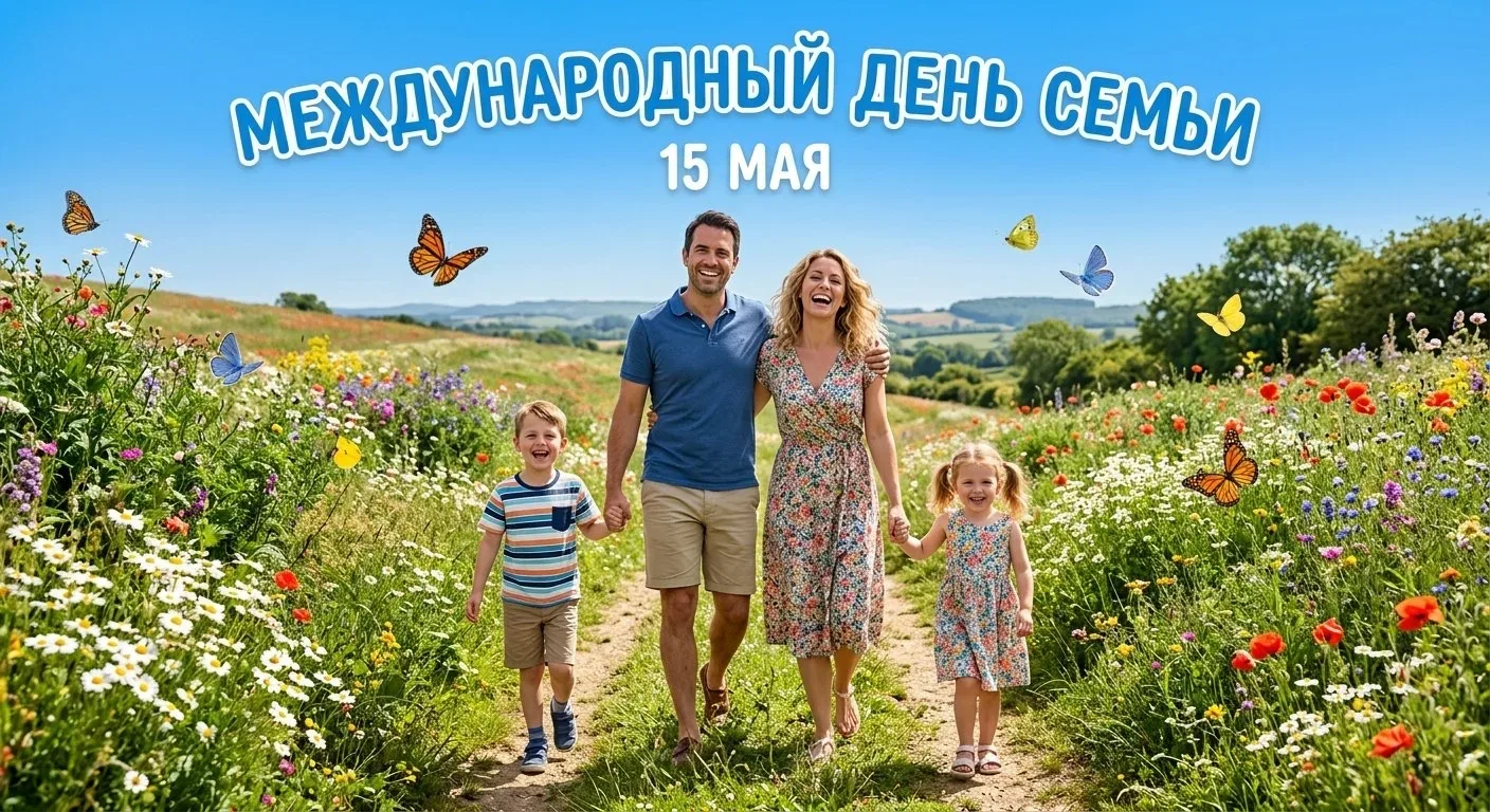 15 мая — Международный день семьи 👨‍👩‍👧‍👦