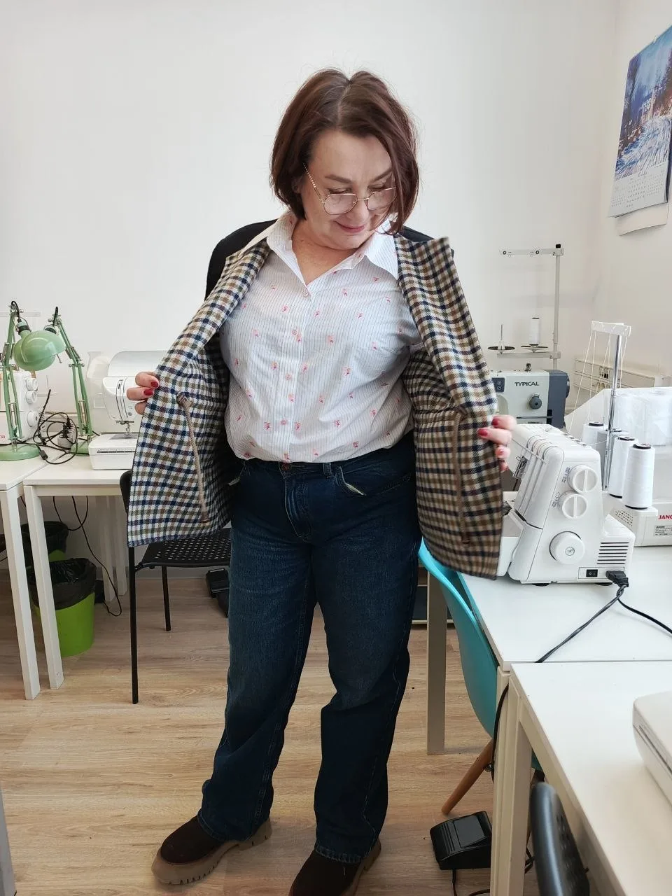📍Работа ученицы Ирины с очного Творческого курса Академии Burda Москва. Преподаватель Алевтина Золот