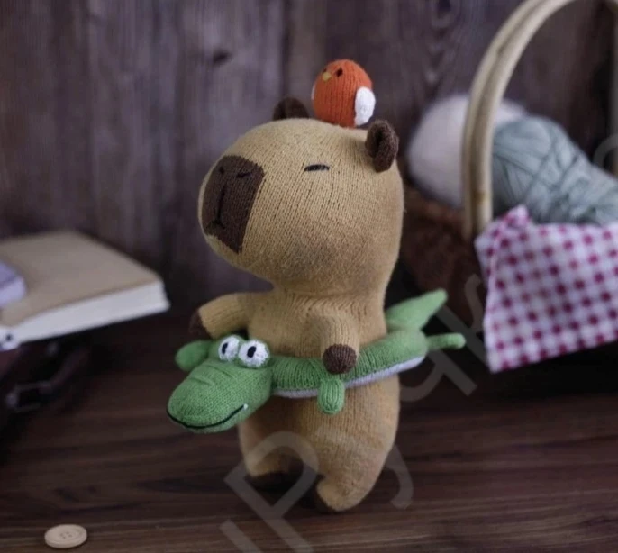 Капибара, МК

АМИГУРУМИ ВЯЗАНЫЕ ИГРУШКИ 

Спасибо ❤️ за обратную связь