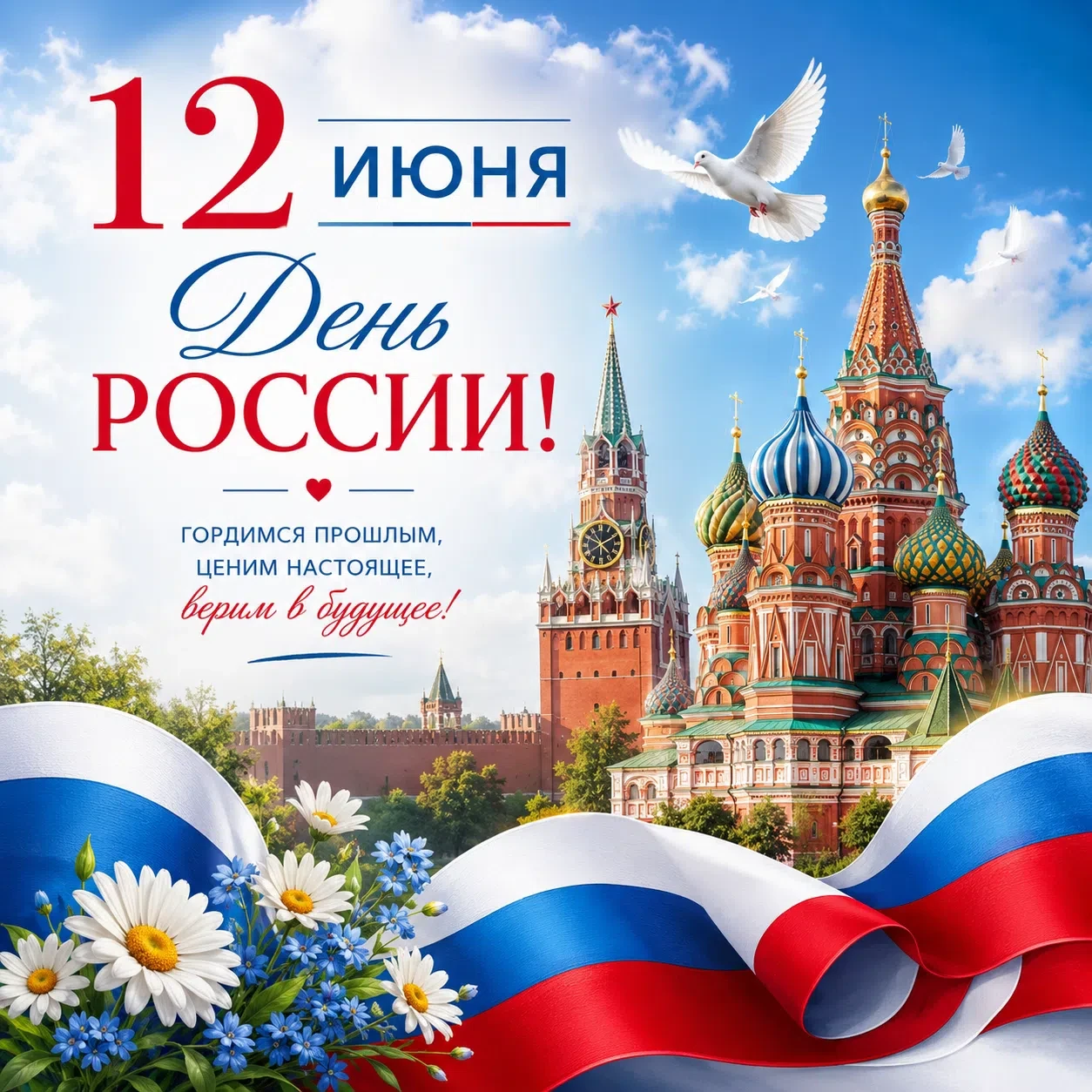 🇷🇺 С Днём России, дорогие друзья! 
 
12 июня мы отмечаем главный государственный праздник — День Р