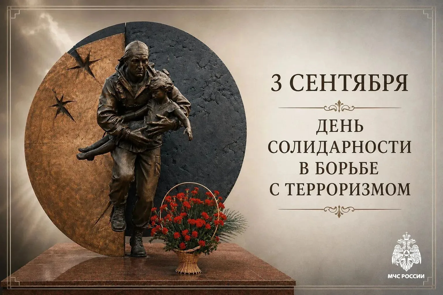 🙏 3 сентября — День солидарности в борьбе с терроризмом.