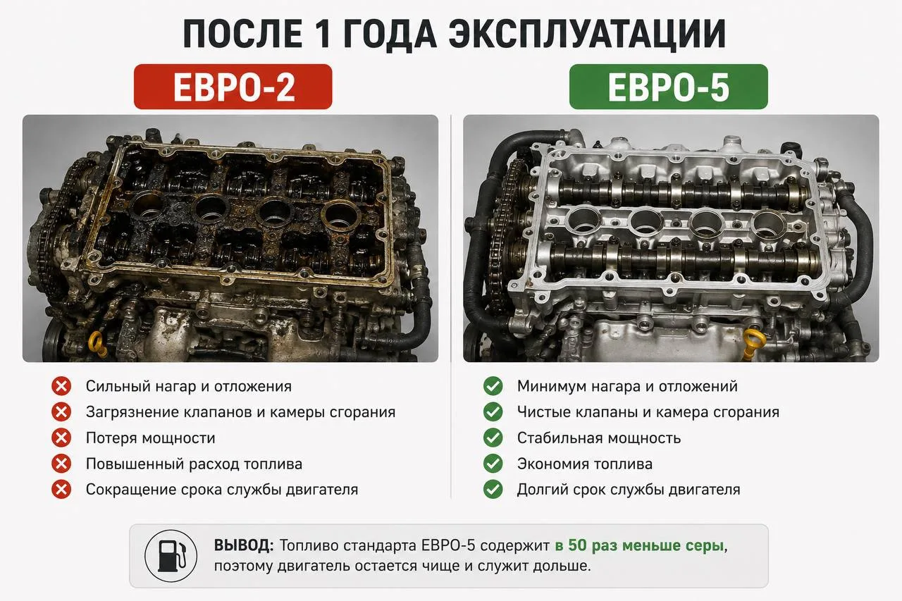 ⛽️ Правительство РФ разрешило выпуск, ввоз и продажу бензина Евро-2, Евро-3, Евро-4 до ...