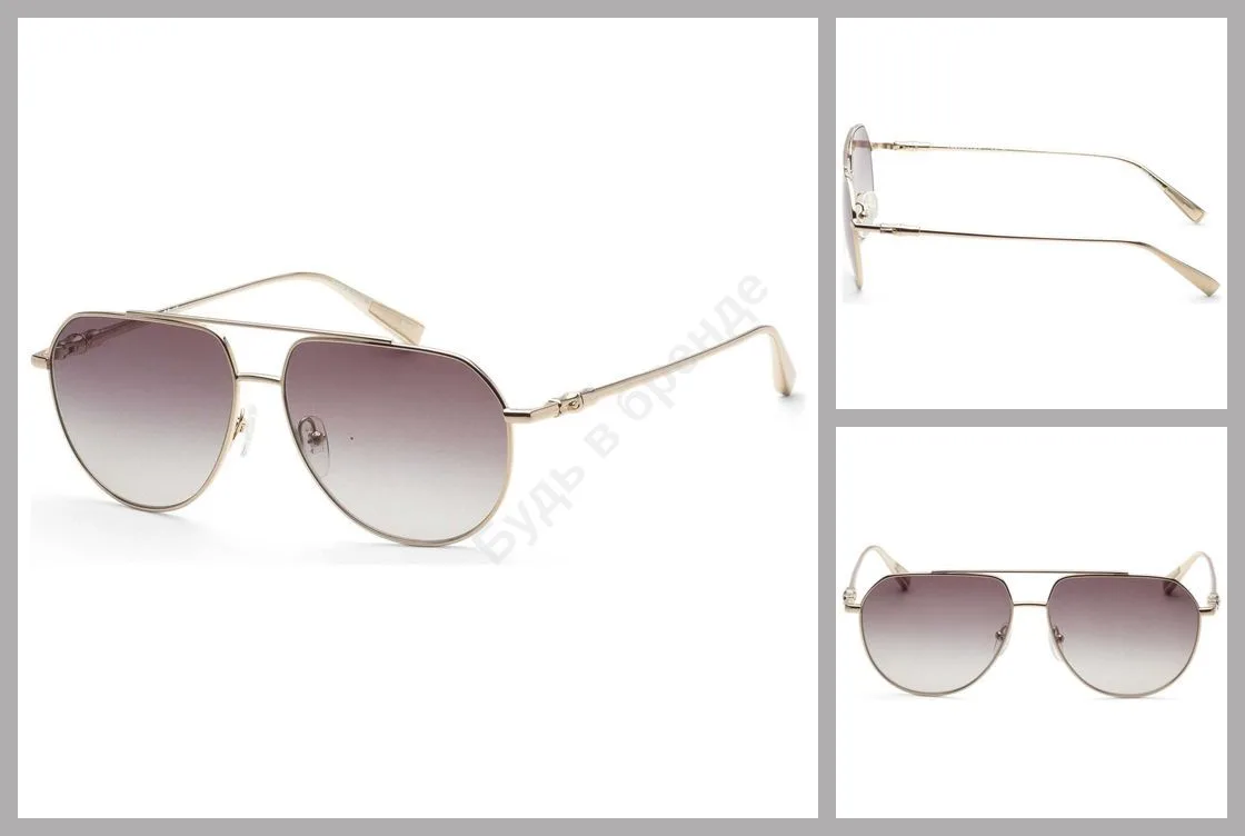 🇺🇸 Women's Gold Aviator Sunglasses