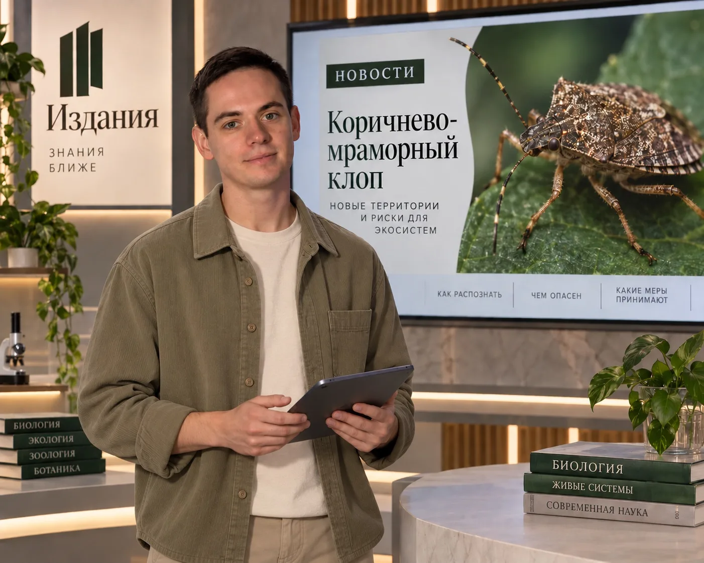 📰 Наш учитель биологии Ададуров Максим Антонович дал интервью федеральному изданию «Из...
