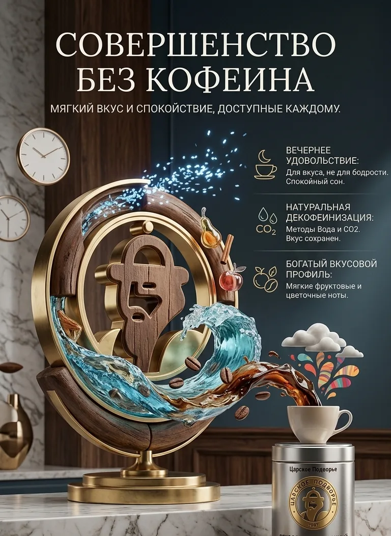 Декофеинизированный кофе покупают не только те, кому нельзя кофеин