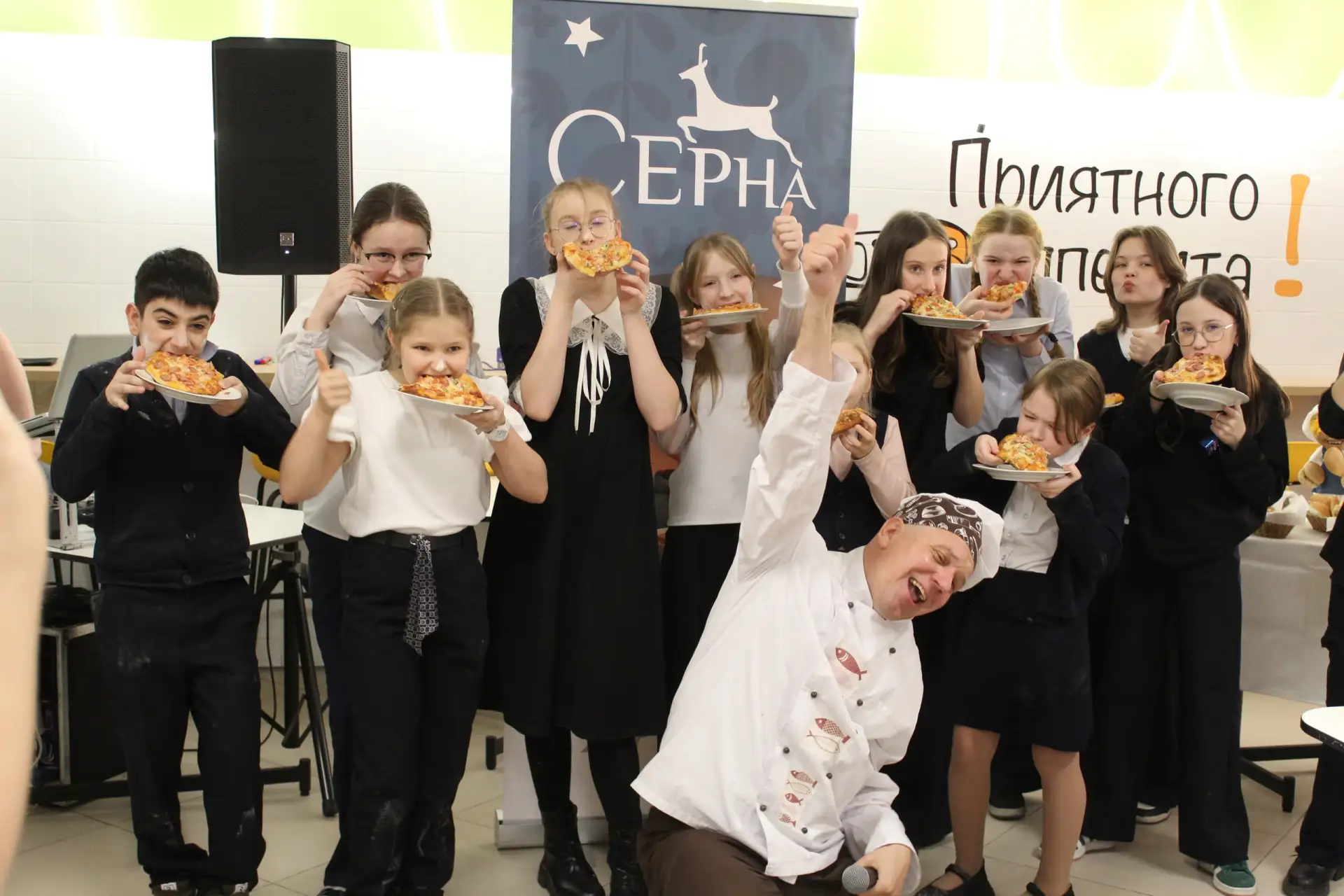 «Серна» 😃 приятного аппетита! В нашей школе состоялся увлекательный кулинарный мастер-класс для обуч