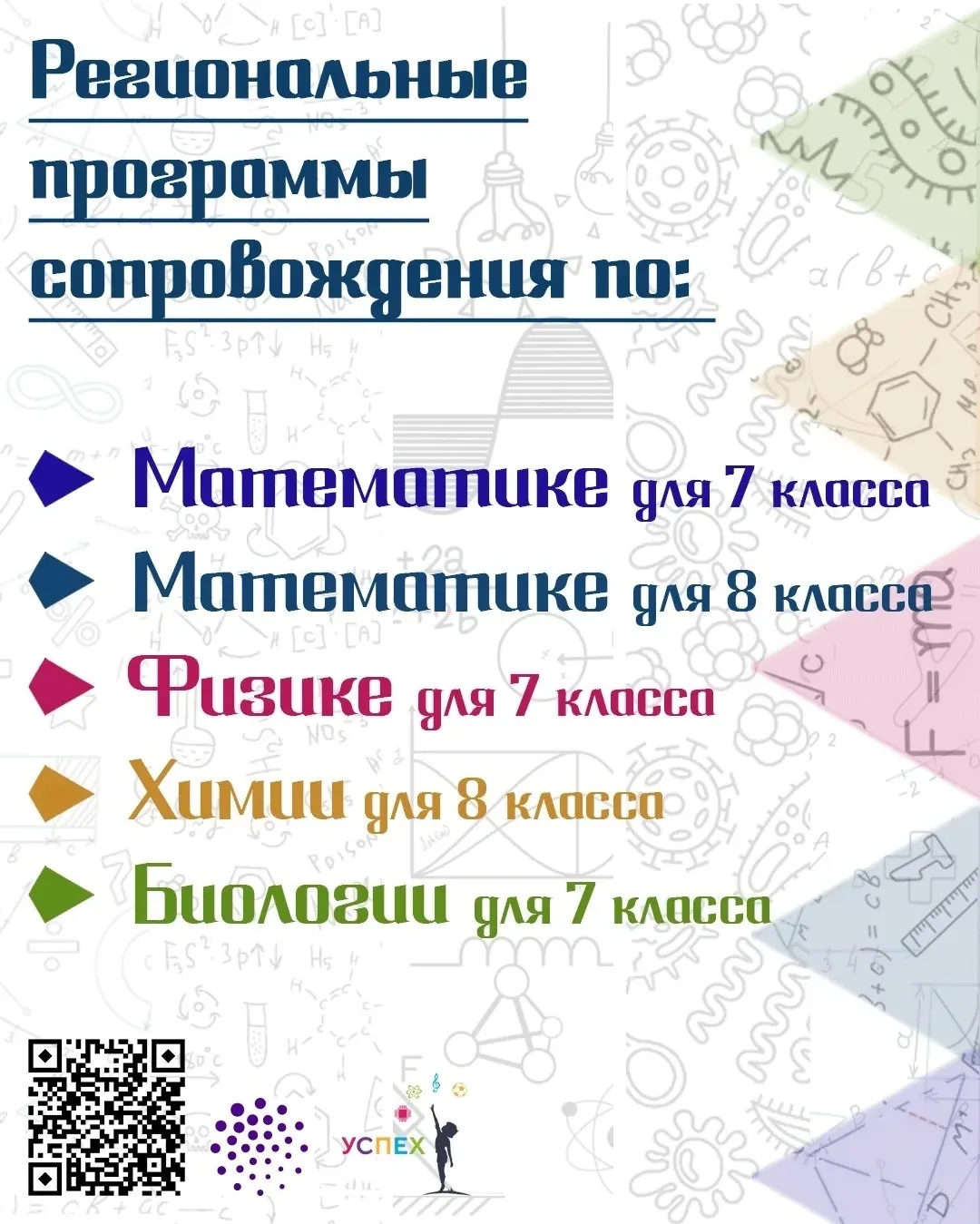Центр «Успех» и «Сириус» запускают совместные образовательные программы для школьников ...
