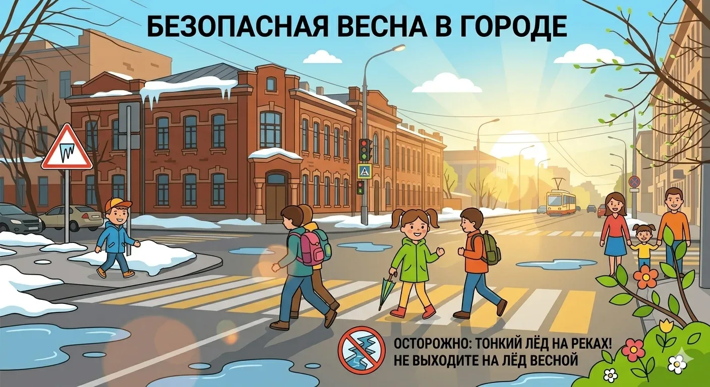 ☀️ Весна на пороге: безопасность, здоровье и отличное настроение! Кажется, ещё вчера мы кутались в ш