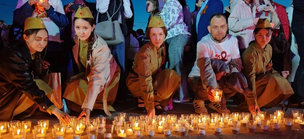 8 мая 2026 года в парке Победы г. Чебоксары состоялась Всероссийская патриотическая акция «Свеча Поб