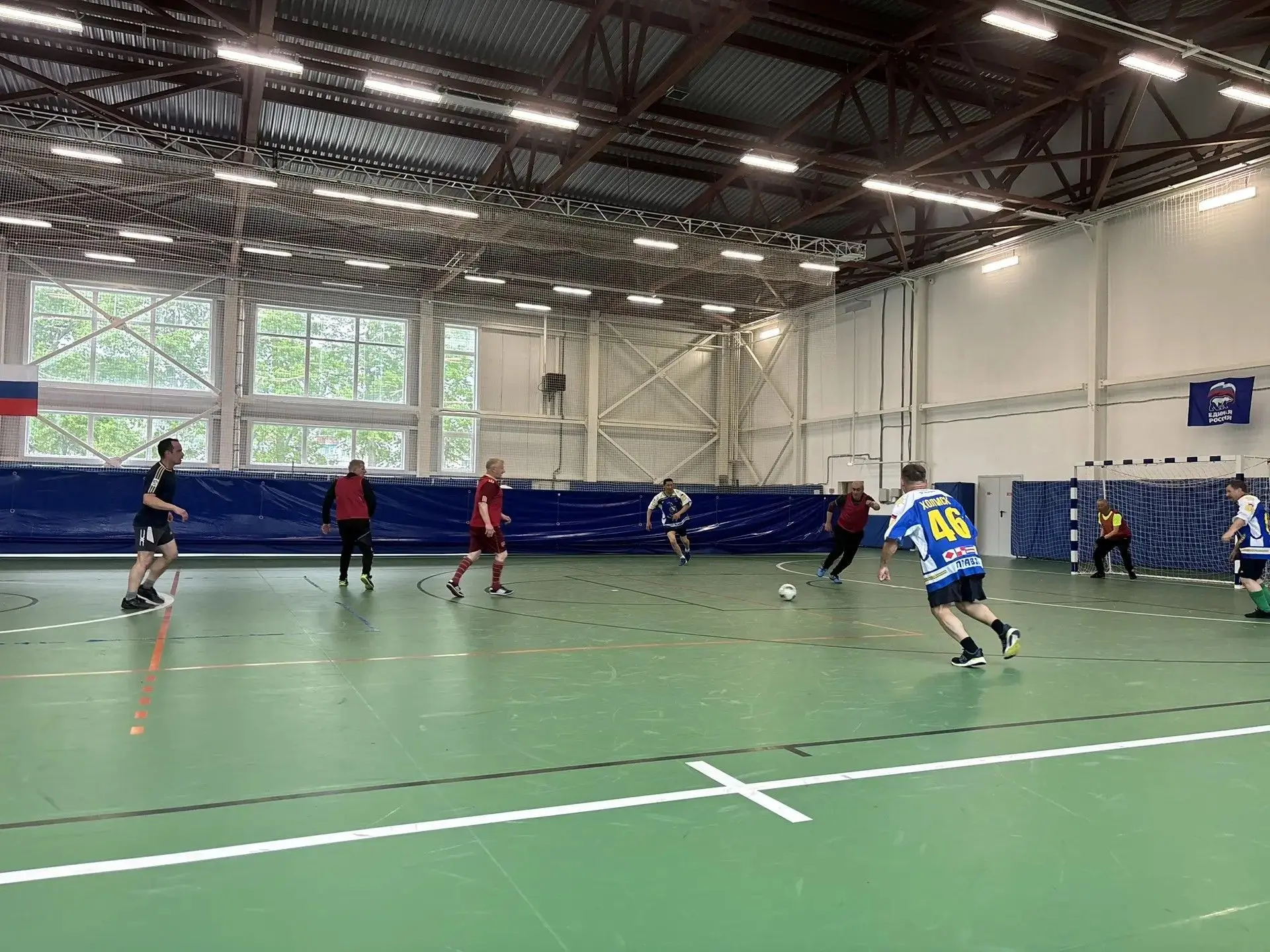 ⚽️ 13 июня в спортивном зале КУСЗ с. Чехов состоялась товарищеская встреча по мини-футб...