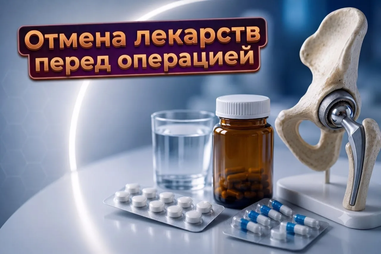 Почему перед эндопротезированием нельзя самостоятельно отменять лекарства

За более чем полвека суще