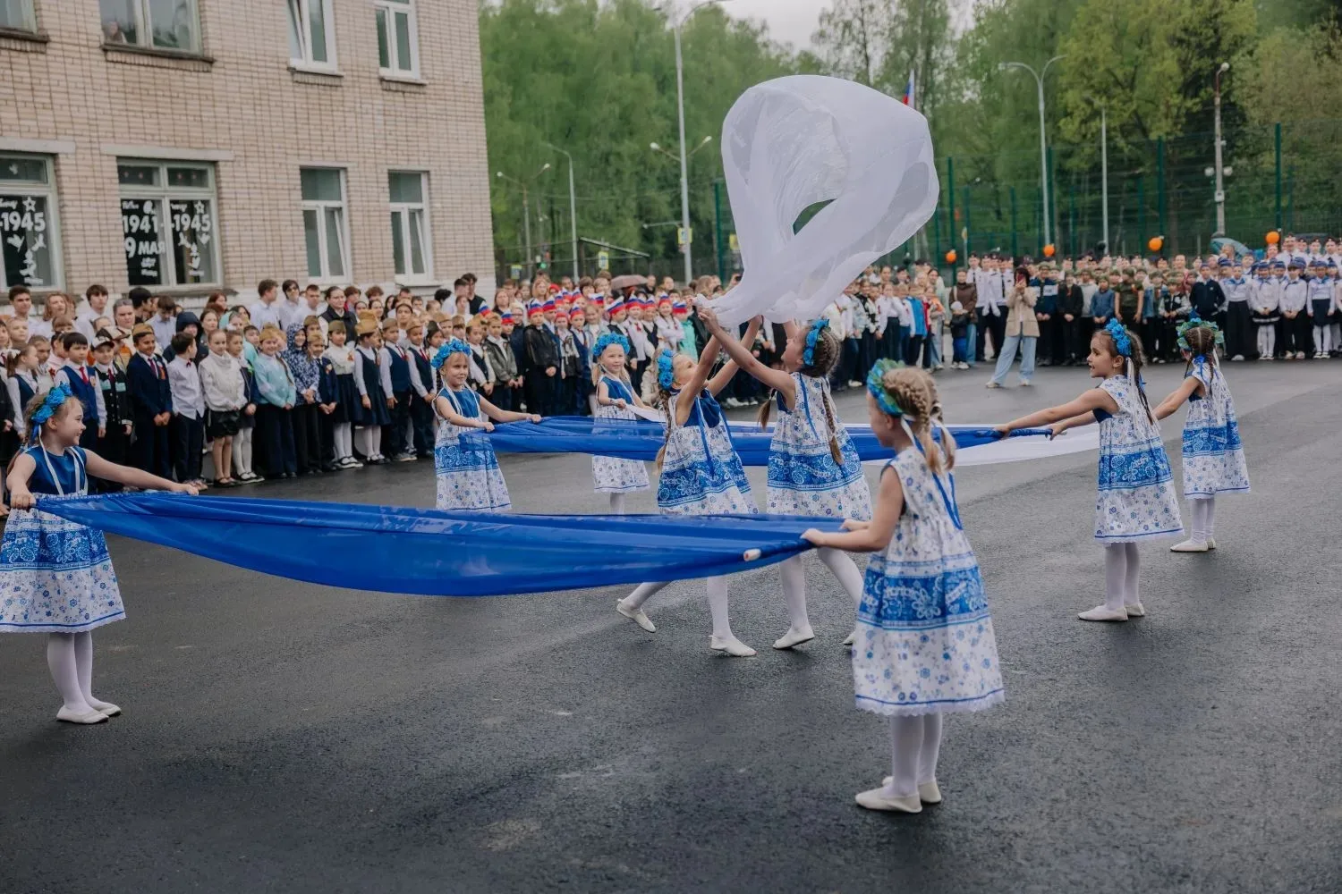 С душой и сердцем, несмотря на погоду 🎖️