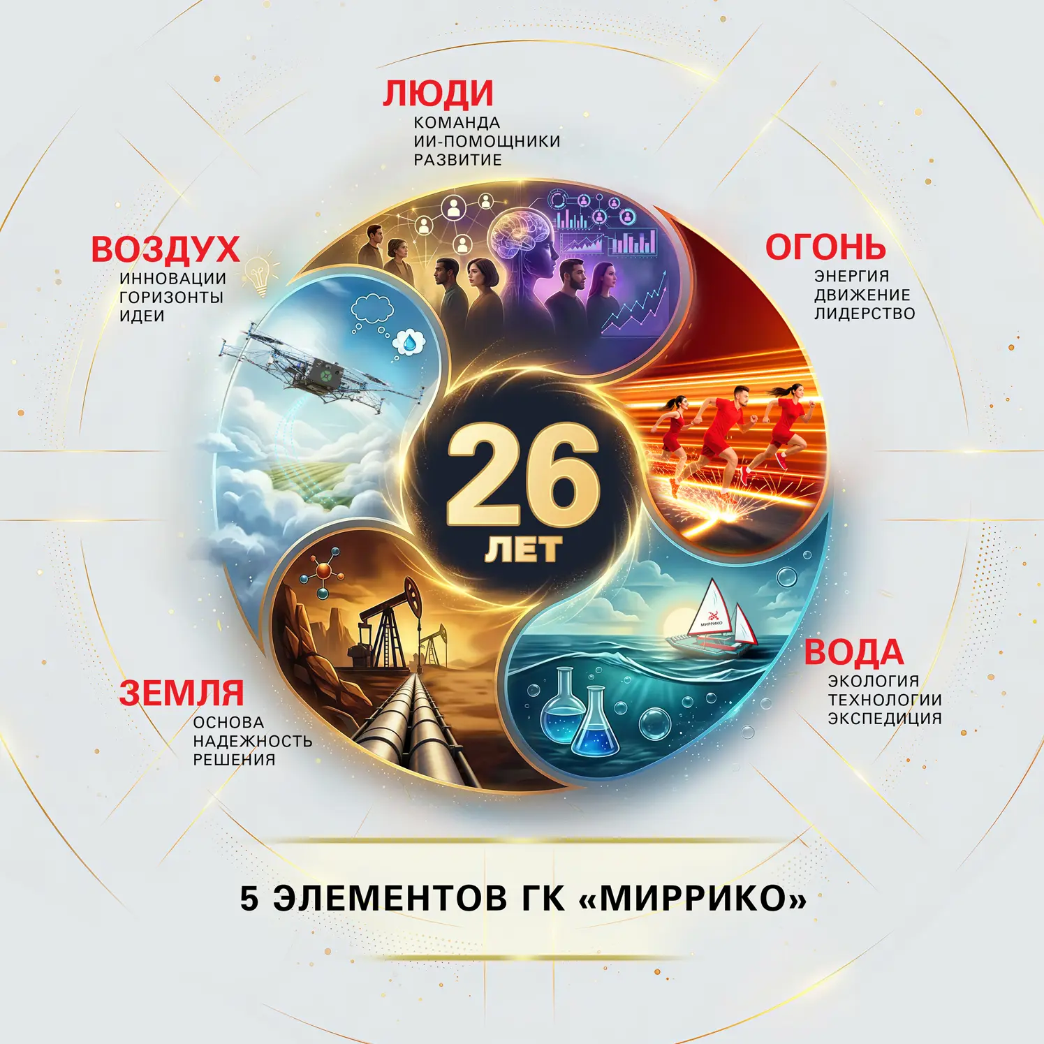 5 элементов. Одна экосистема. 26 лет в движении!