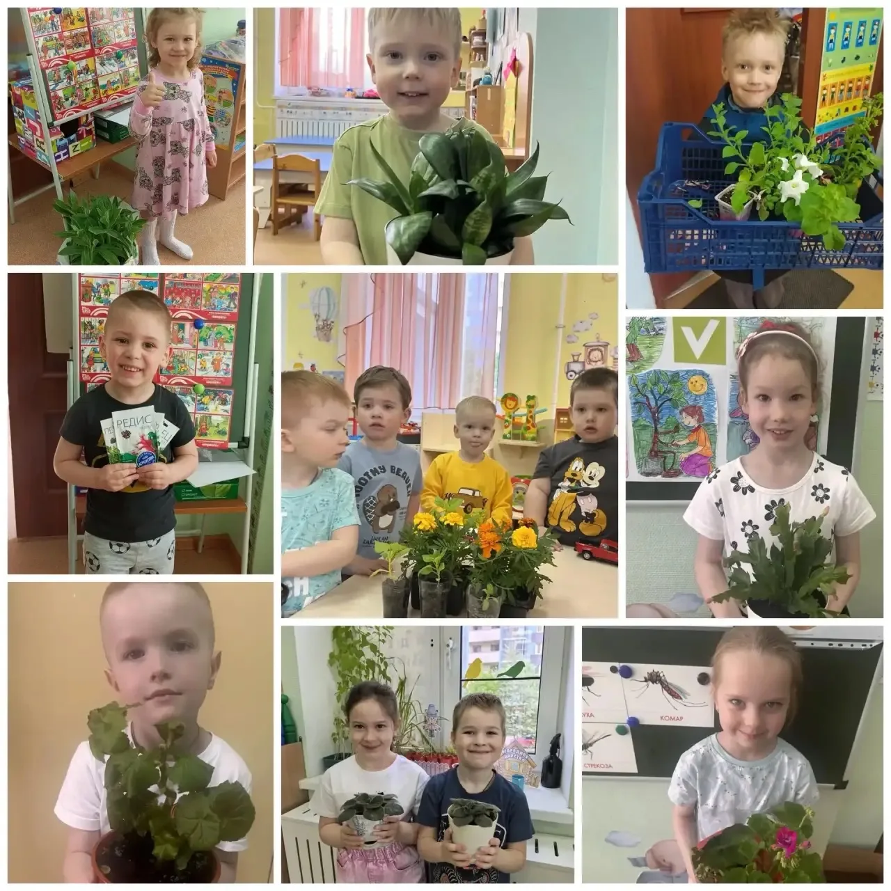 🌿 Цветущий детский сад: вместе создаём красоту! 🌿