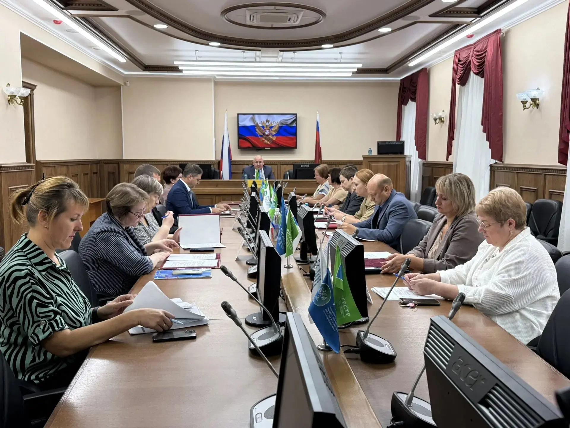 👥 Сегодня в Управлении Росреестра по Алтайскому краю прошло заседание Коллегии под пре...