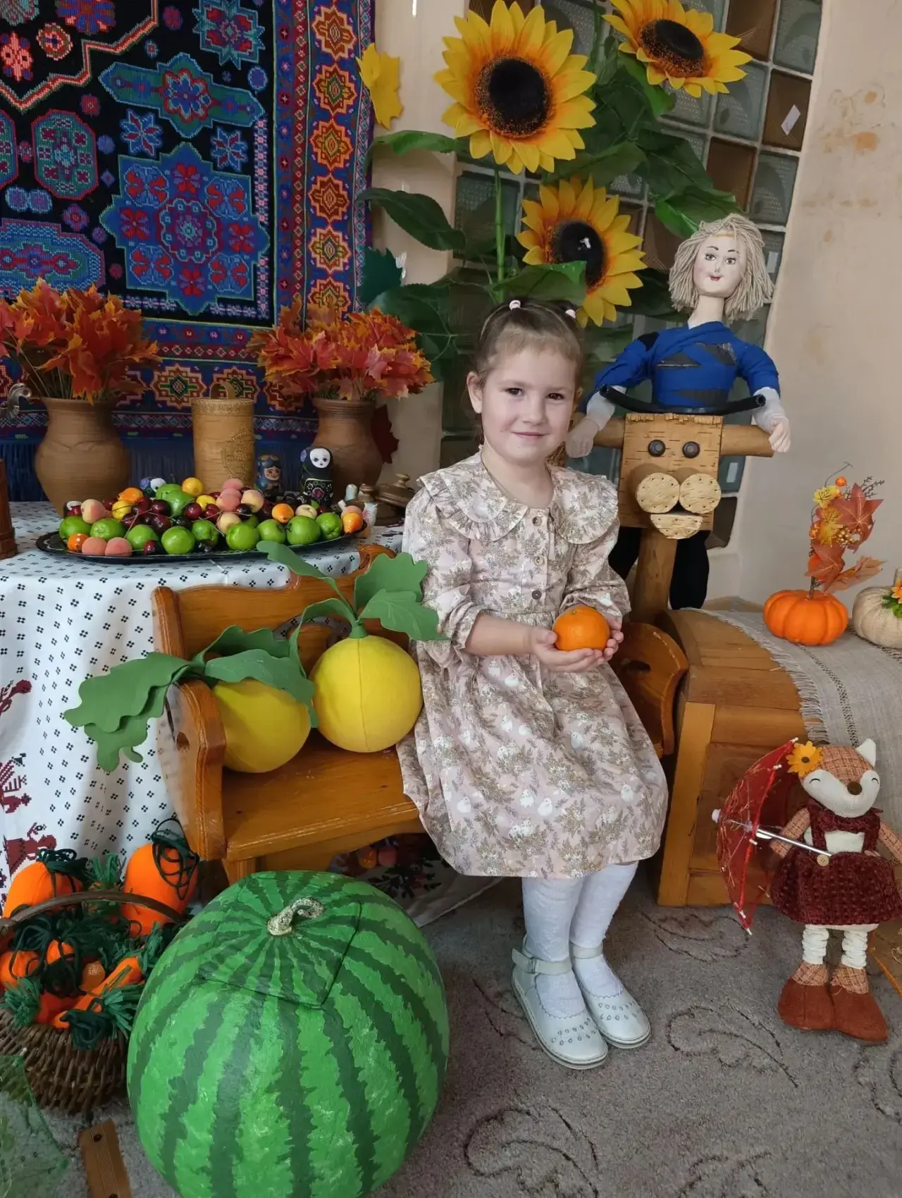 Праздник осени в садике🍂🍁☺️