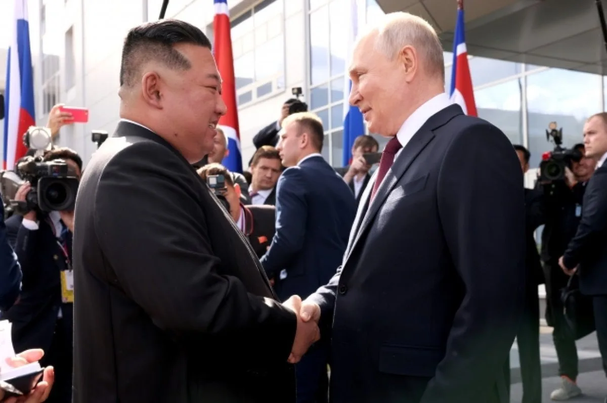Ким Чен Ын поздравил Путина с 74-летием и заявил о неизменной поддержке России, — ЦТАК.