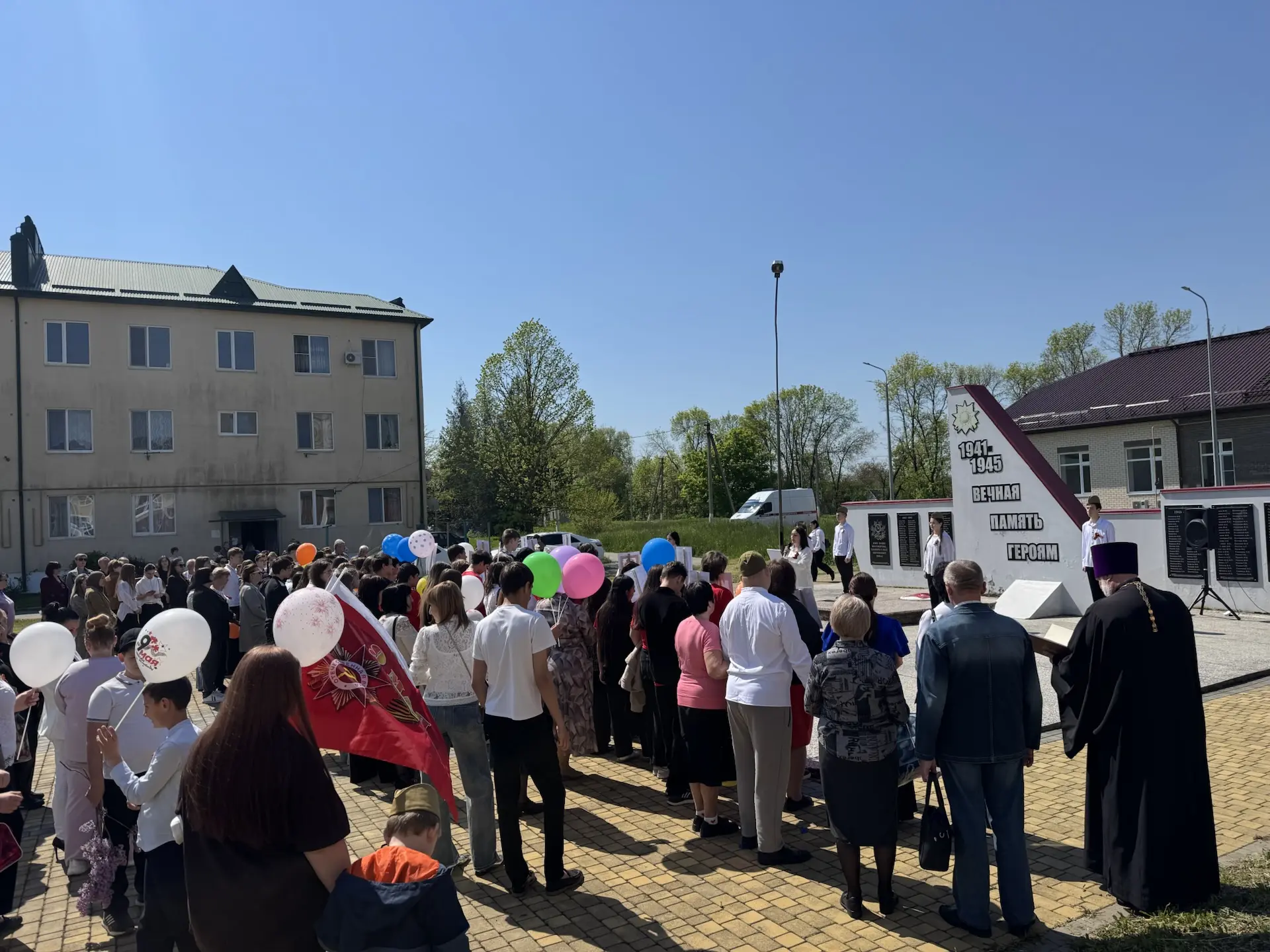 Парад посвященный Великой Победе!