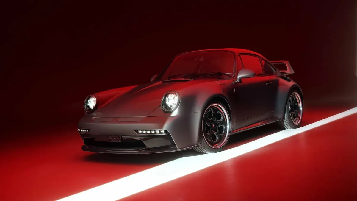 Классический Porsche 911 сделали карбоновым.  Немецкая компания Pogea Motors представила рестомод на