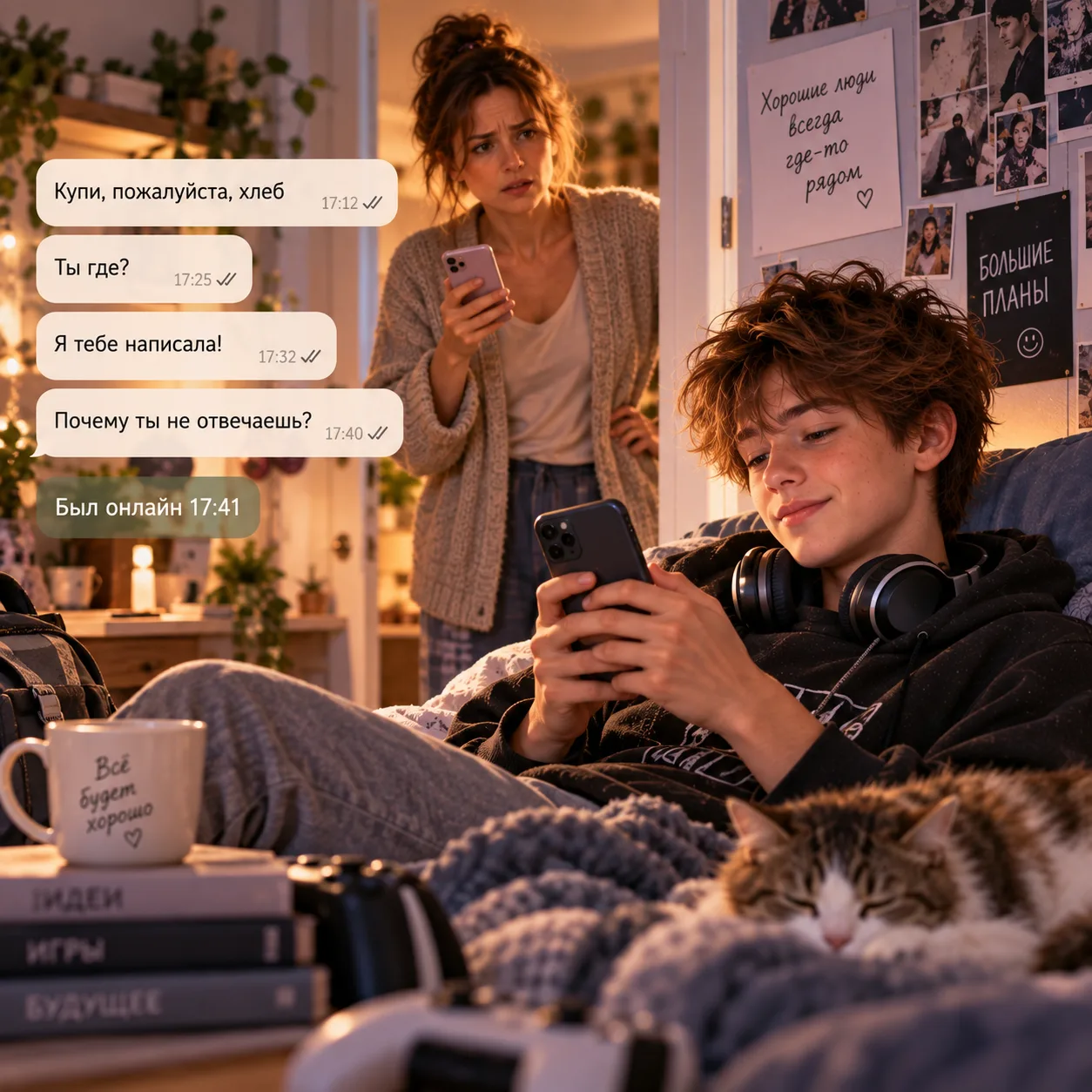 📱 «ТЫ БЫЛ ОНЛАЙН!»