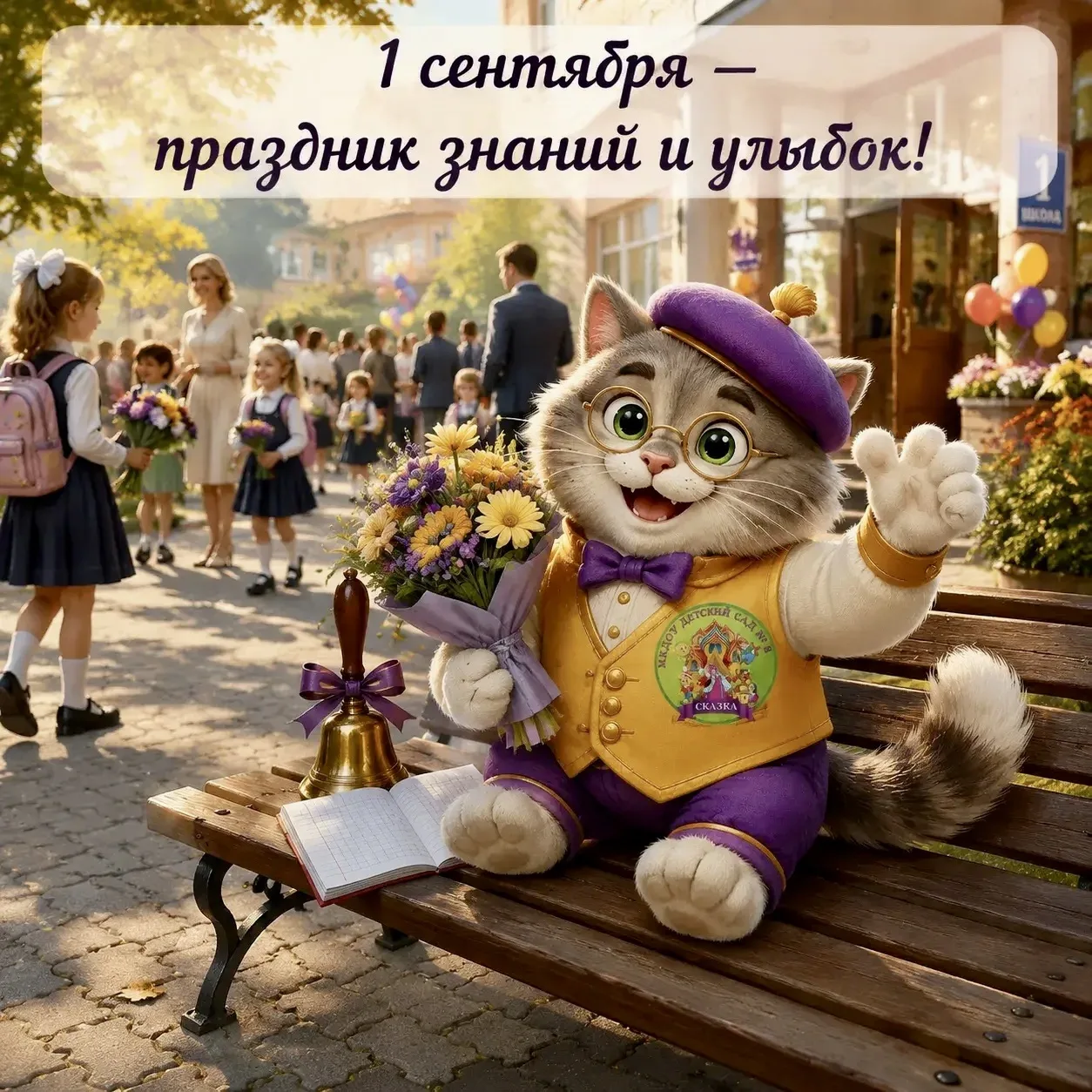 Сегодня в нашем детском саду мы отмечаем День Знаний! Наполненные радостью и смехом,наш...