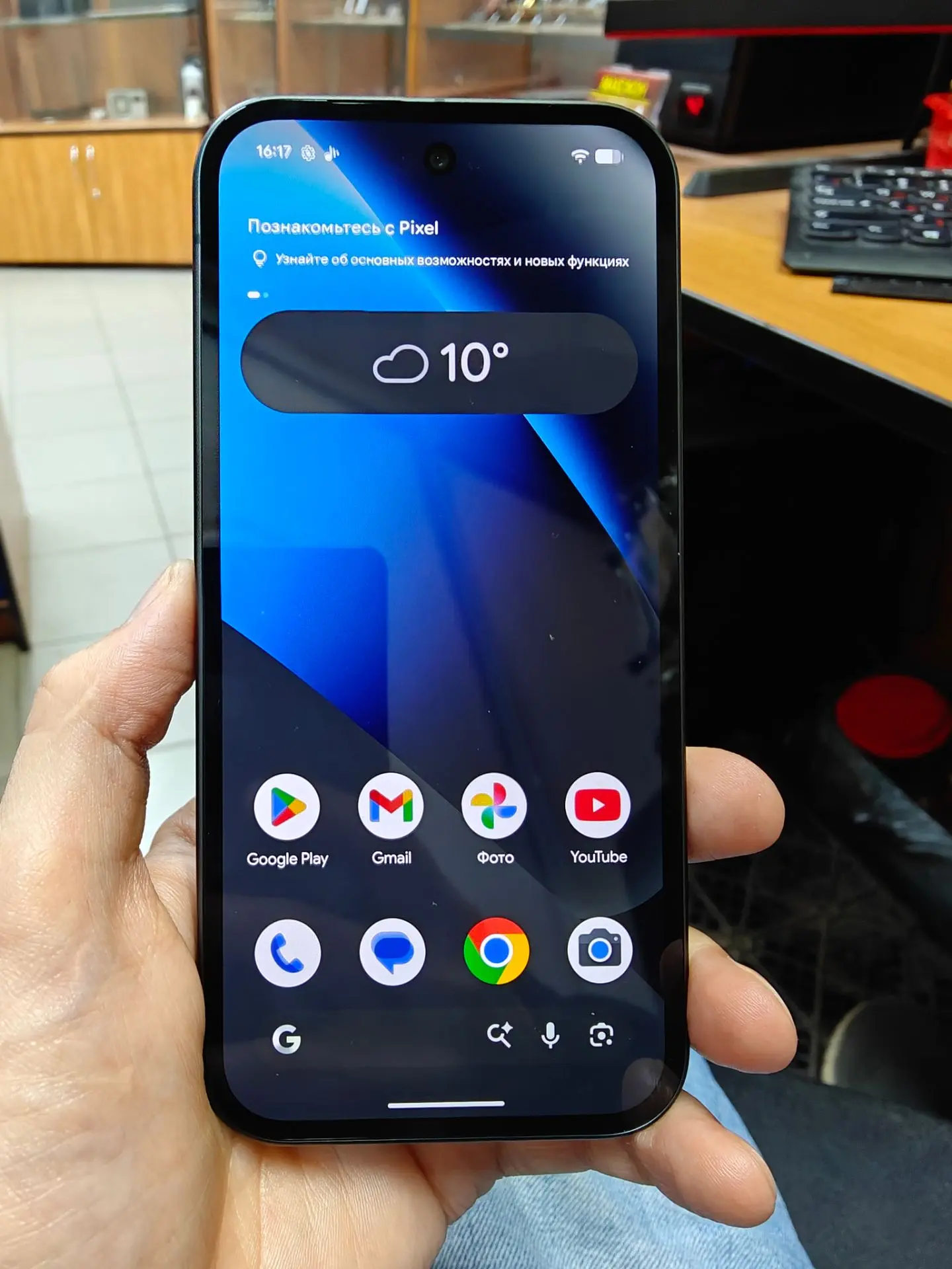 Новинка! Телефон Google Pixel 10a. Состояние как новый, куплен 16.09.2026. Полностью ра...
