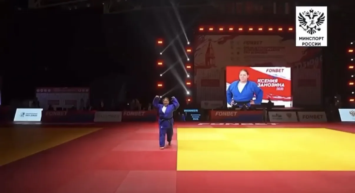 Занозина Ксения - чемпионка международных соревнований памяти В.Н. Гулидова в г.Красноя...