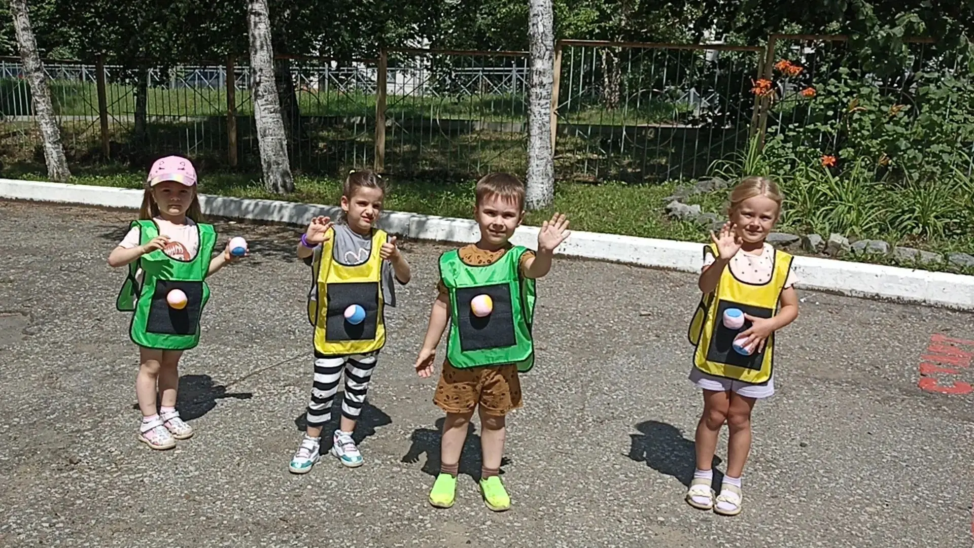 Подвижные игры на свежем воздухе - наше веселое лето продолжается 🥳🌼