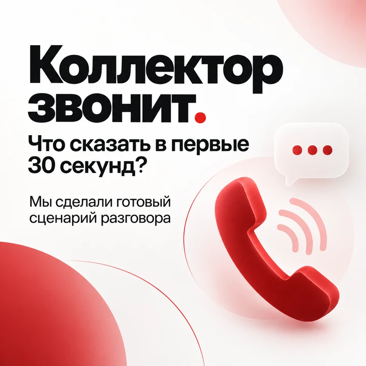 Коллектор звонит — а вы не знаете, что ему отвечать?