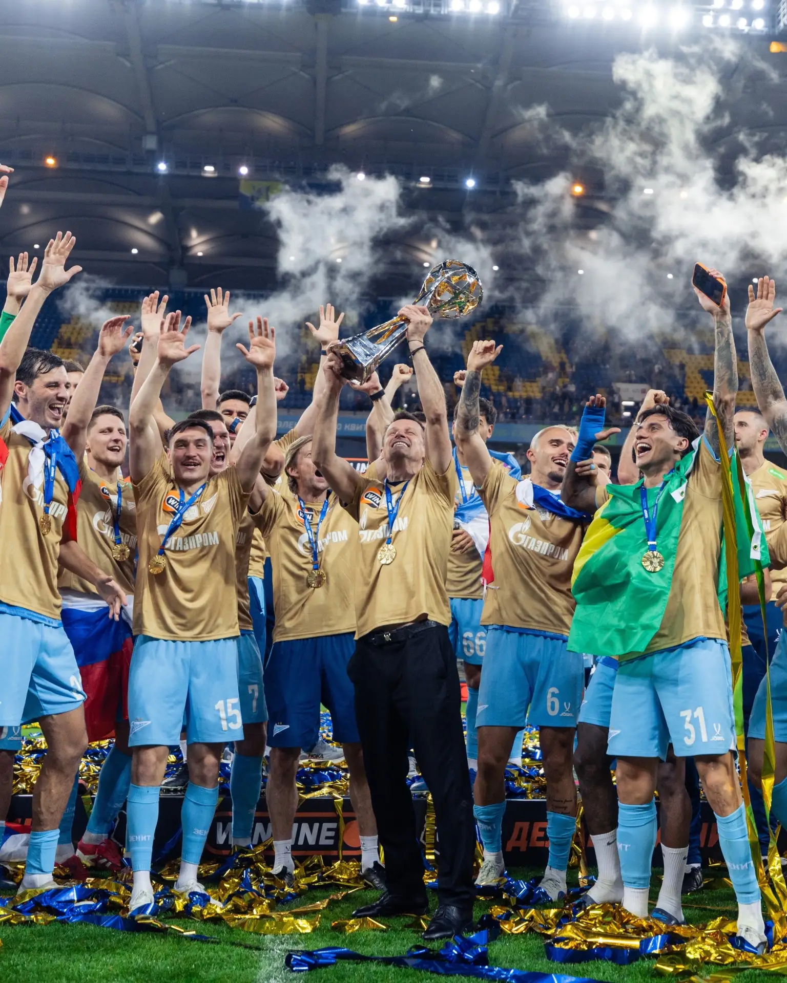 💙 «Зенит» — чемпион России!