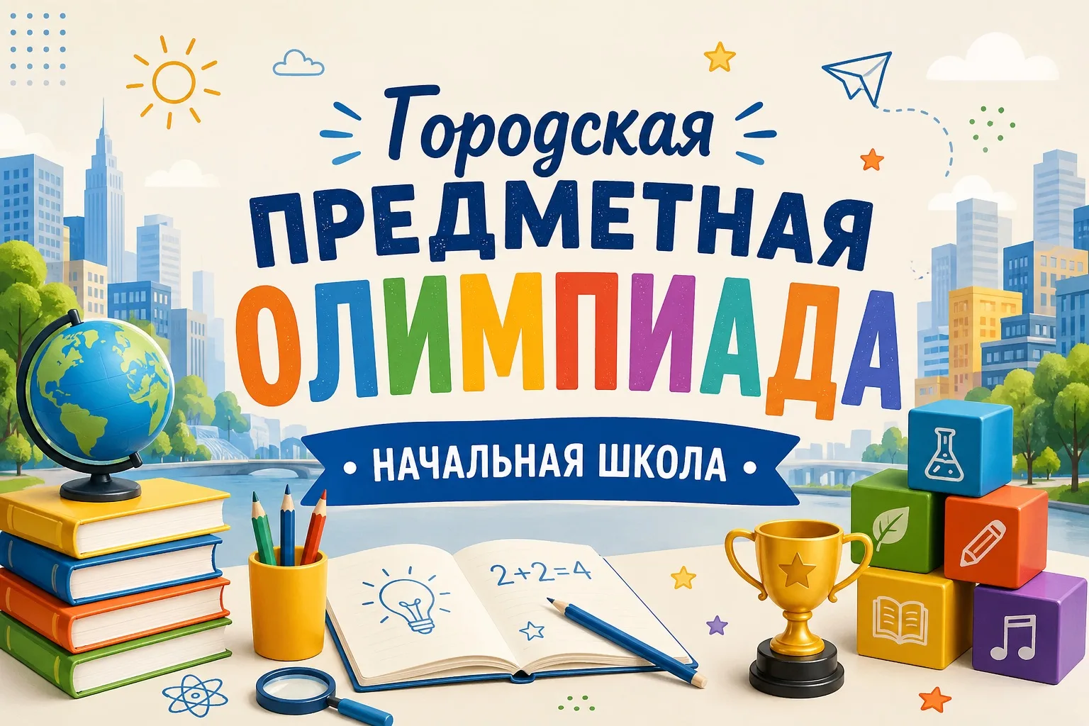🌟 Зажигаем звёзды будущего! 🌟  Апрель подарил нам яркое событие — городская предметная олимпиада сре