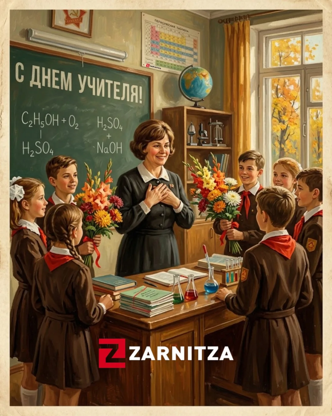 С Днём учителя! 📚💐