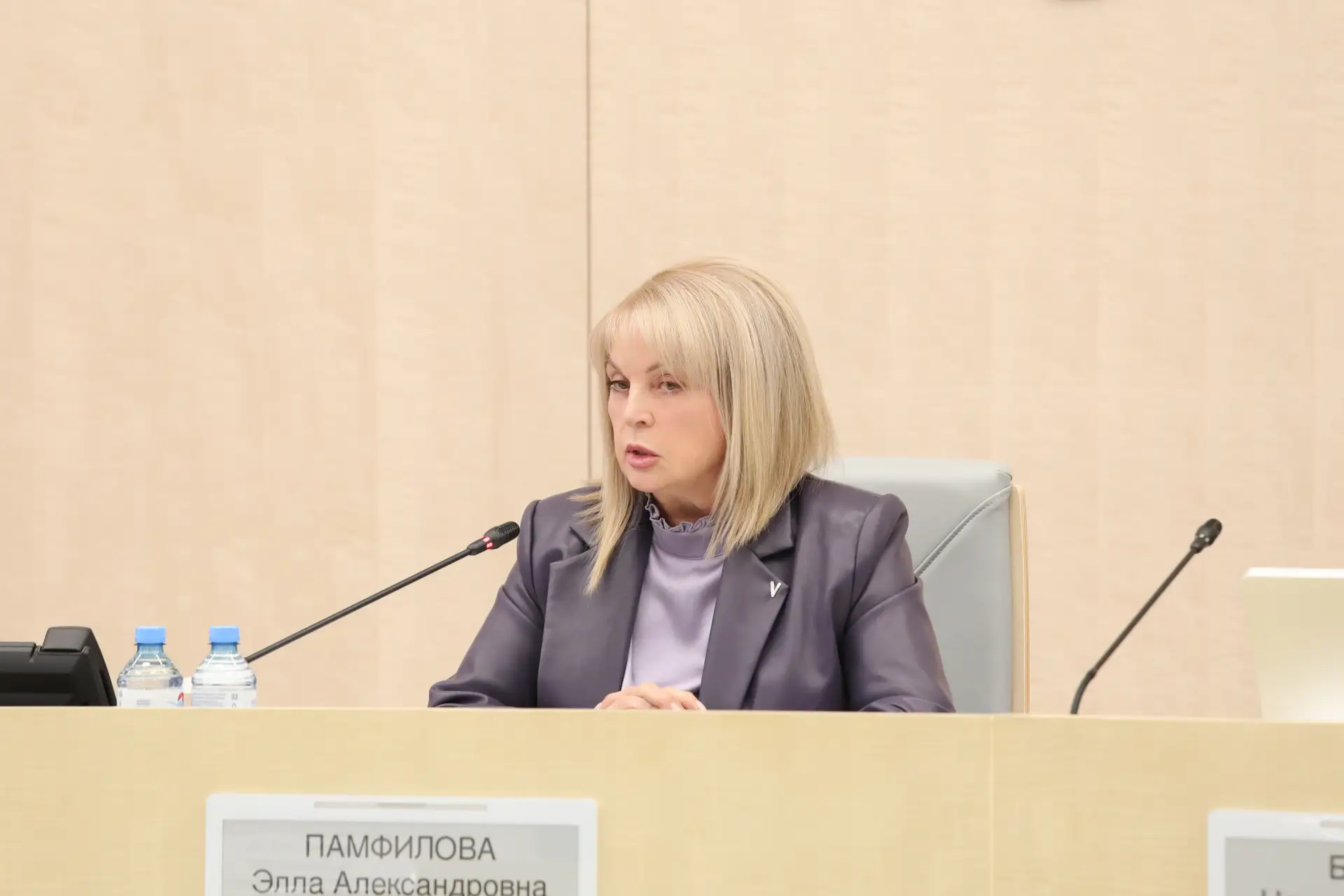 Элла Памфилова доложила о готовности избирательной системы к единому дню голосования