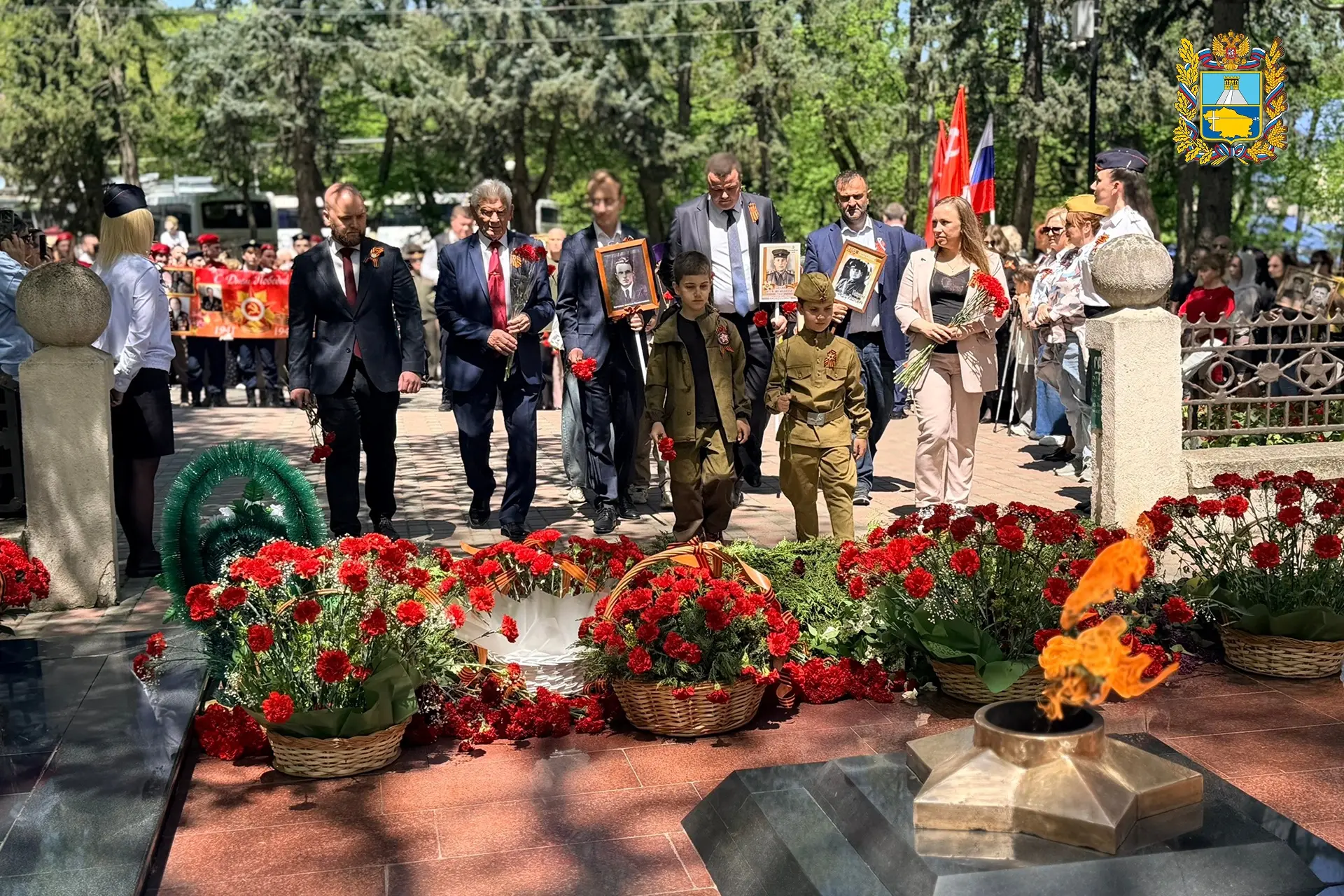 ❤️🎊81-ю годовщину Великой Победы празднуют на Ставрополье  Этот день наполнен радостью и трогательны
