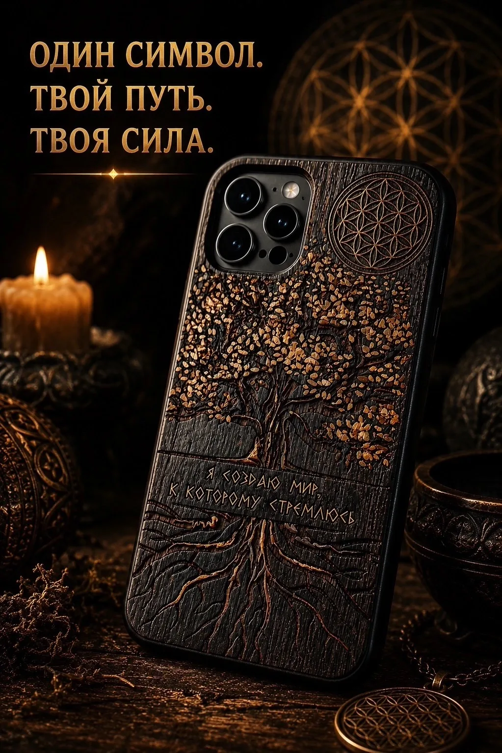 Один символ. Твой путь. Твоя сила.