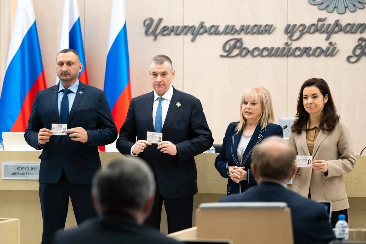 🇷🇺 Депутаты Госдумы IX созыва от ЛДПР получили удостоверения в ЦИК!